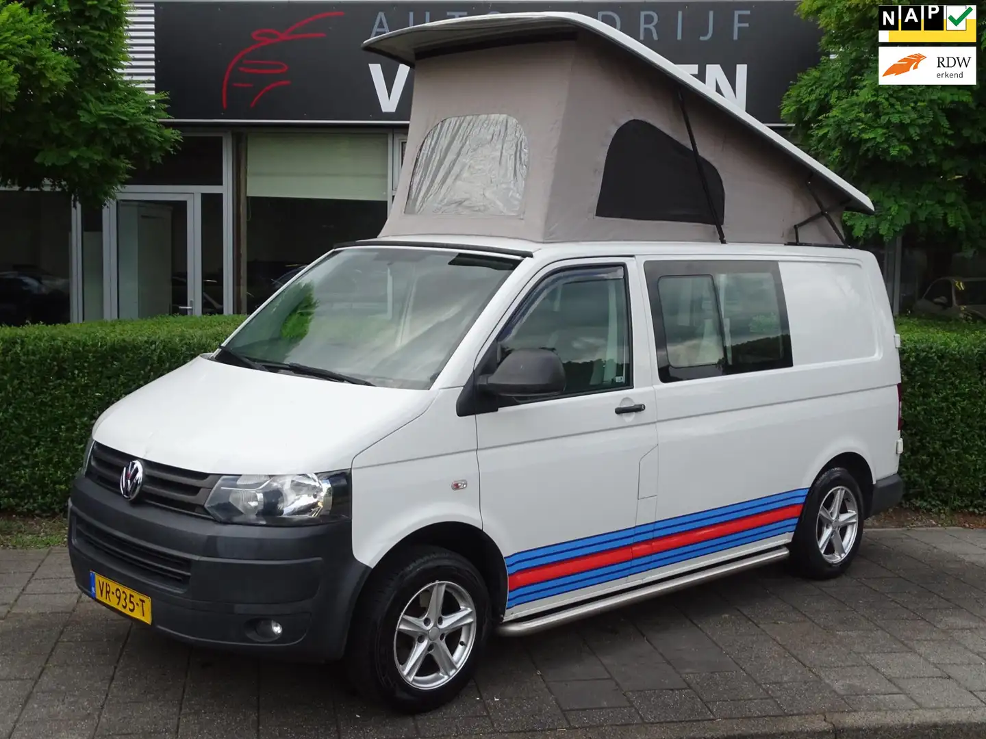 Volkswagen Transporter 2.0 TDI L1H1 T800 Baseline - CAPMER - 4 PLEKKEN - Blanc - 1