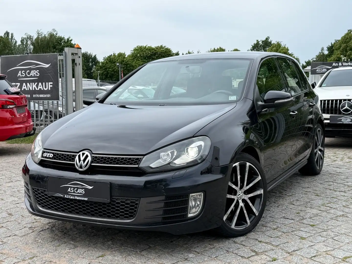 Volkswagen Golf VI GTD*Xenon*DSG*Aluf*Euro5 Zwart - 1