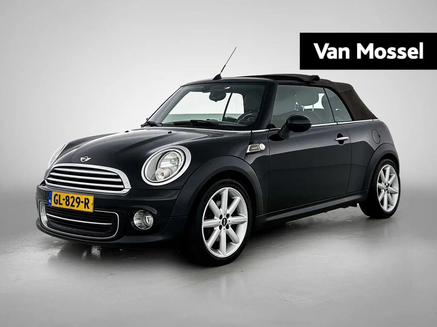 MINI Cooper Cabrio Mini 1.6 Highgate | Leder | Stoelverwarming | Blue Zwart - 1