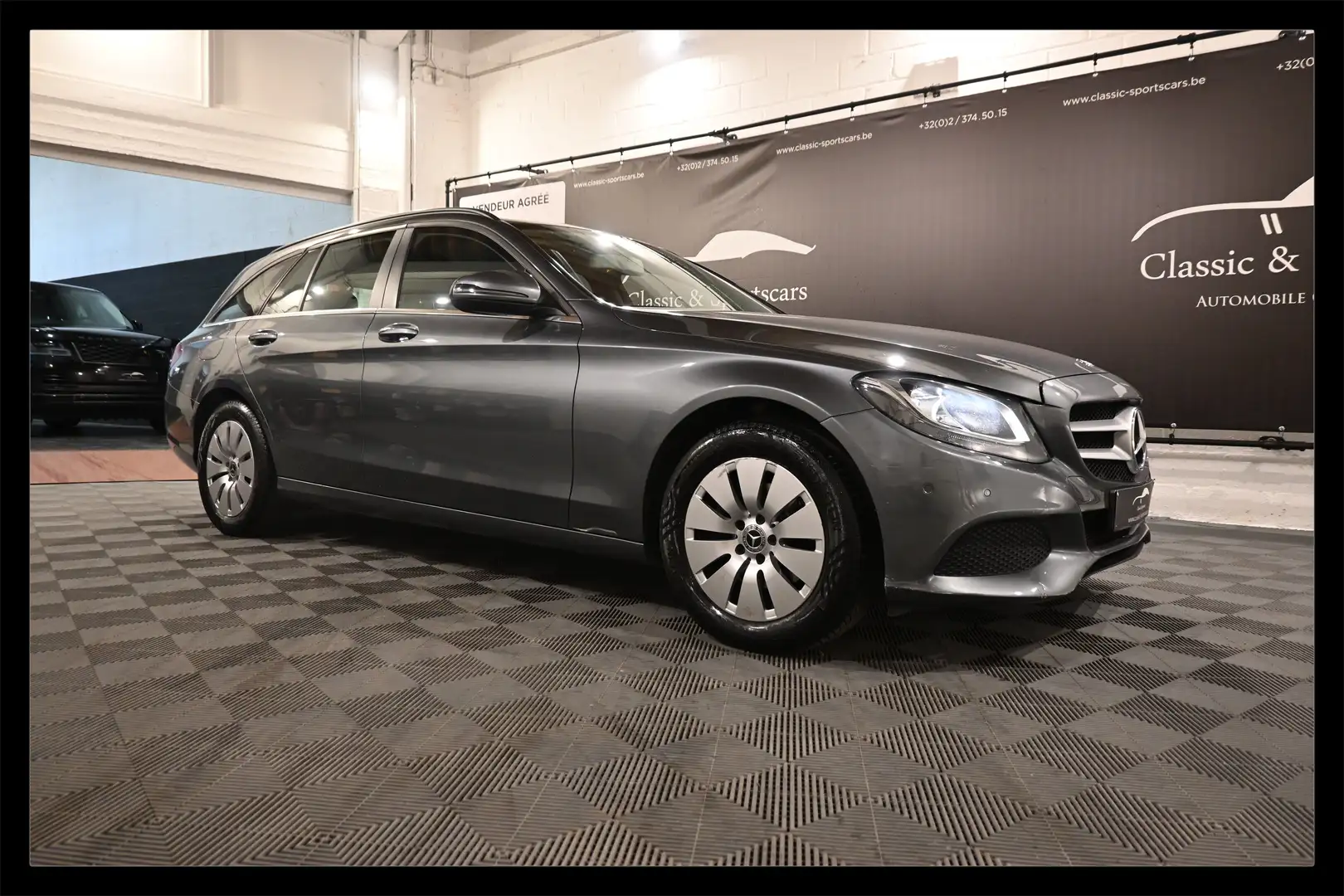 Mercedes-Benz C 200 C 200d BREAK / GPS NAVI / BLUETOOTH / CRUISE / PDC Gris - 1