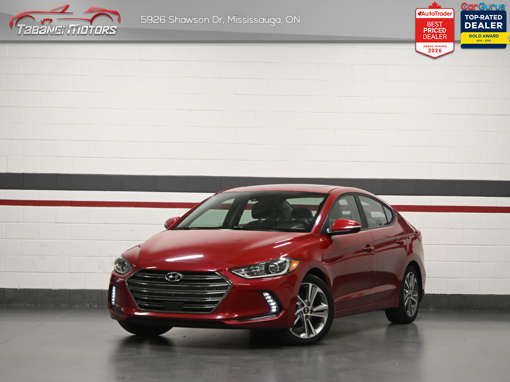 2018 Hyundai Elantra GLS Sunroof Carplay Heated Seats Smart Cruise