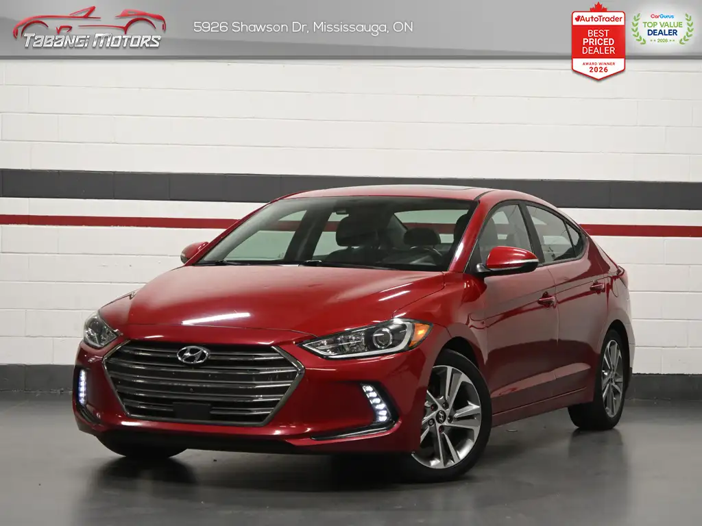 2018 Hyundai Elantra GLS Sunroof Carplay Heated Seats Smart Cruise