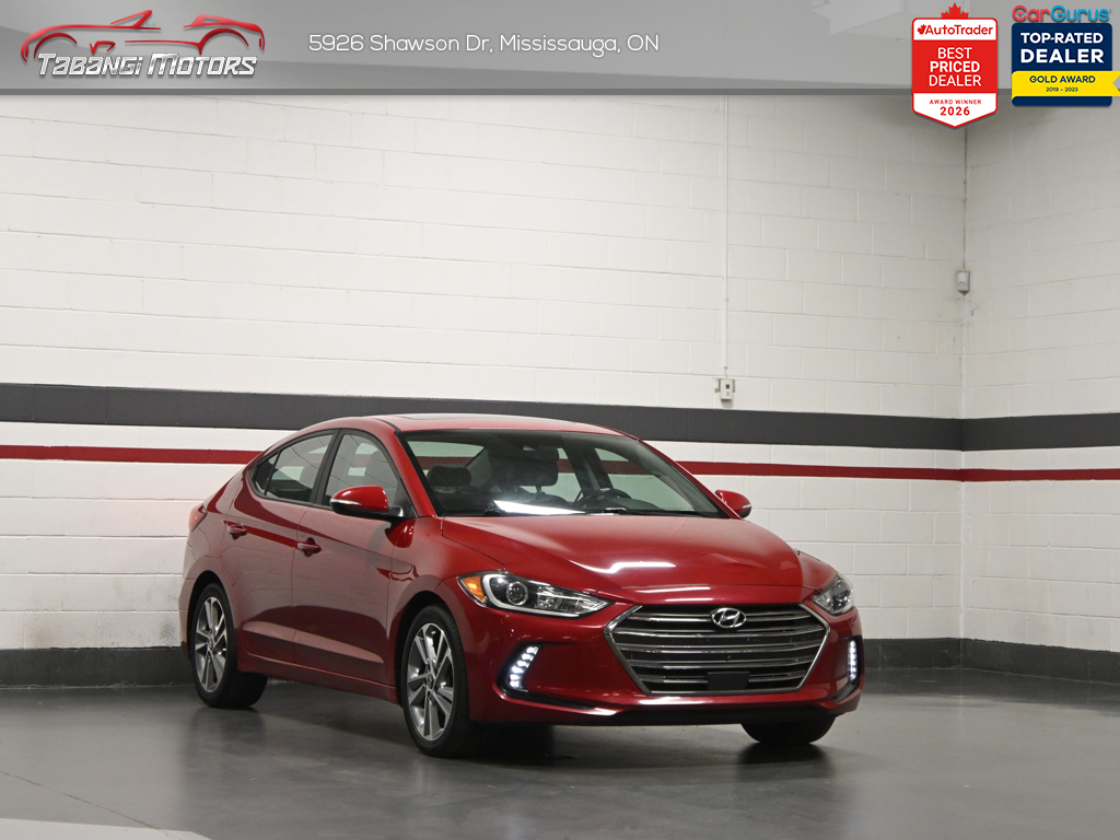 2018 Hyundai Elantra GLS Sunroof Carplay Heated Seats Smart Cruise