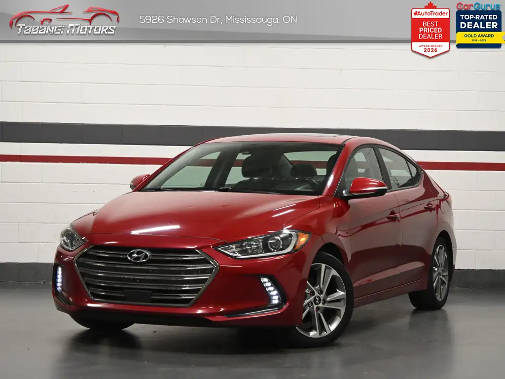 2018 Hyundai Elantra GLS Sunroof Carplay Heated Seats Smart Cruise