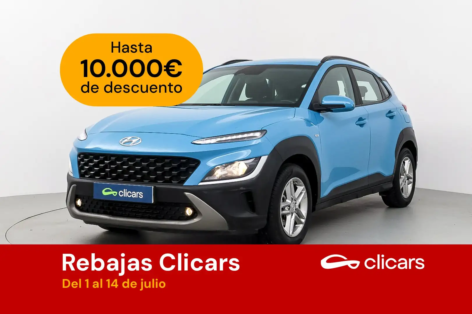 Hyundai KONA 1.0 TGDI Klass 4x2 Azul - 1