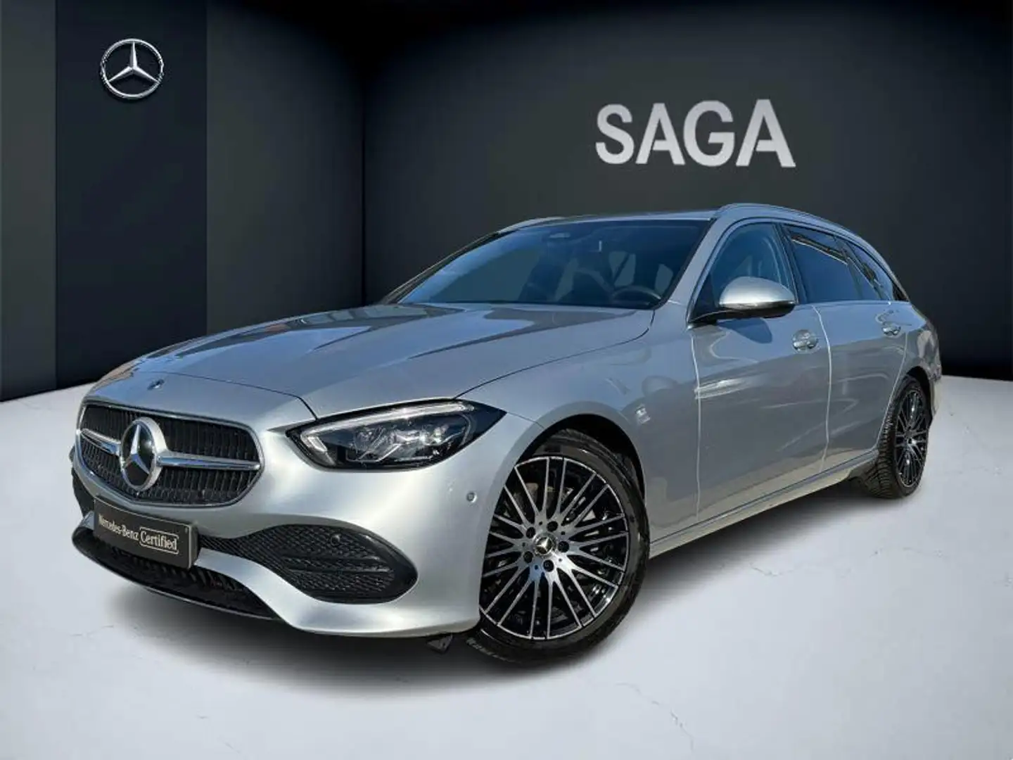 Mercedes-Benz C 200 d break Luxury Line Gris - 1