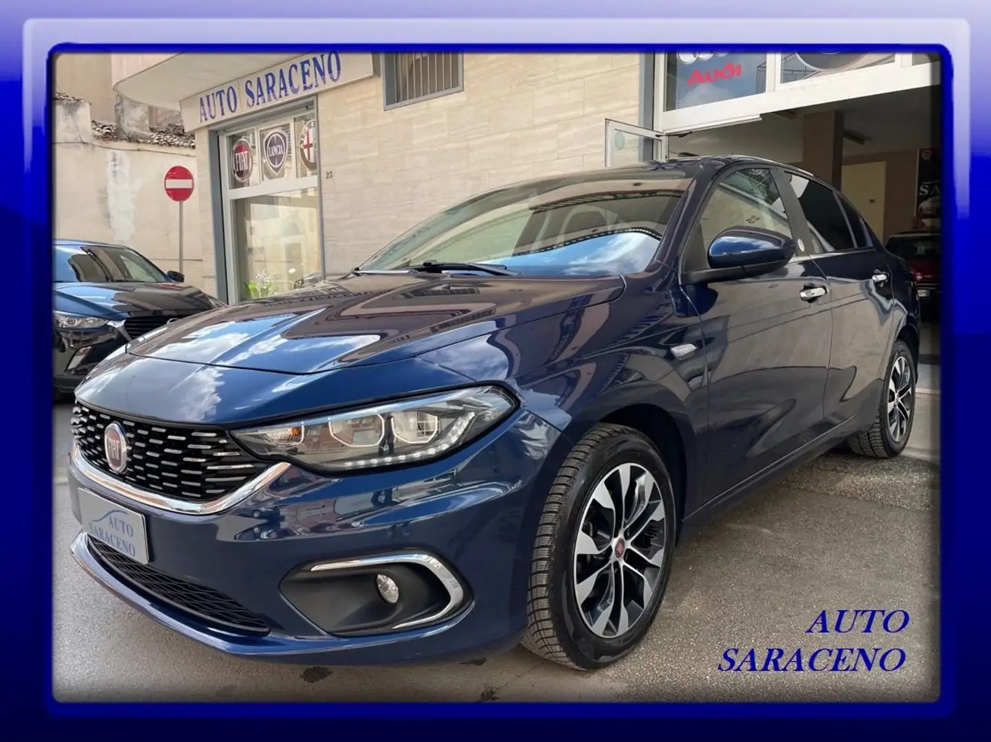 Fiat Tipo 4P. 1.6 mjt 120CV Mirror MY20 +RADAR-NAVI-PARK Blu/Azzurro - 1