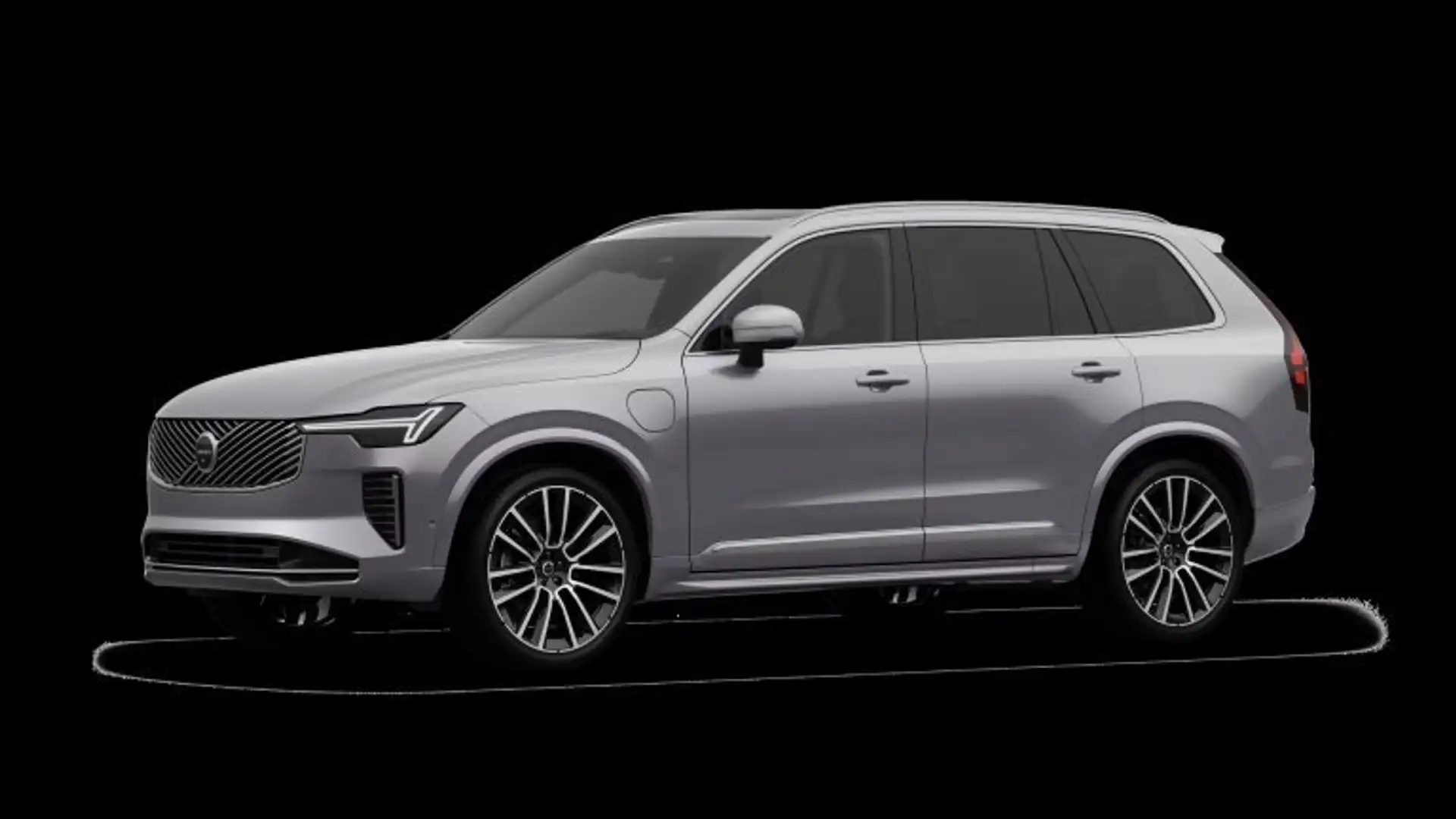 Volvo XC90 Ultra, T8 AWD Plug-in Hybrid, Elektrisch/Benzin, Bright Silber - 1