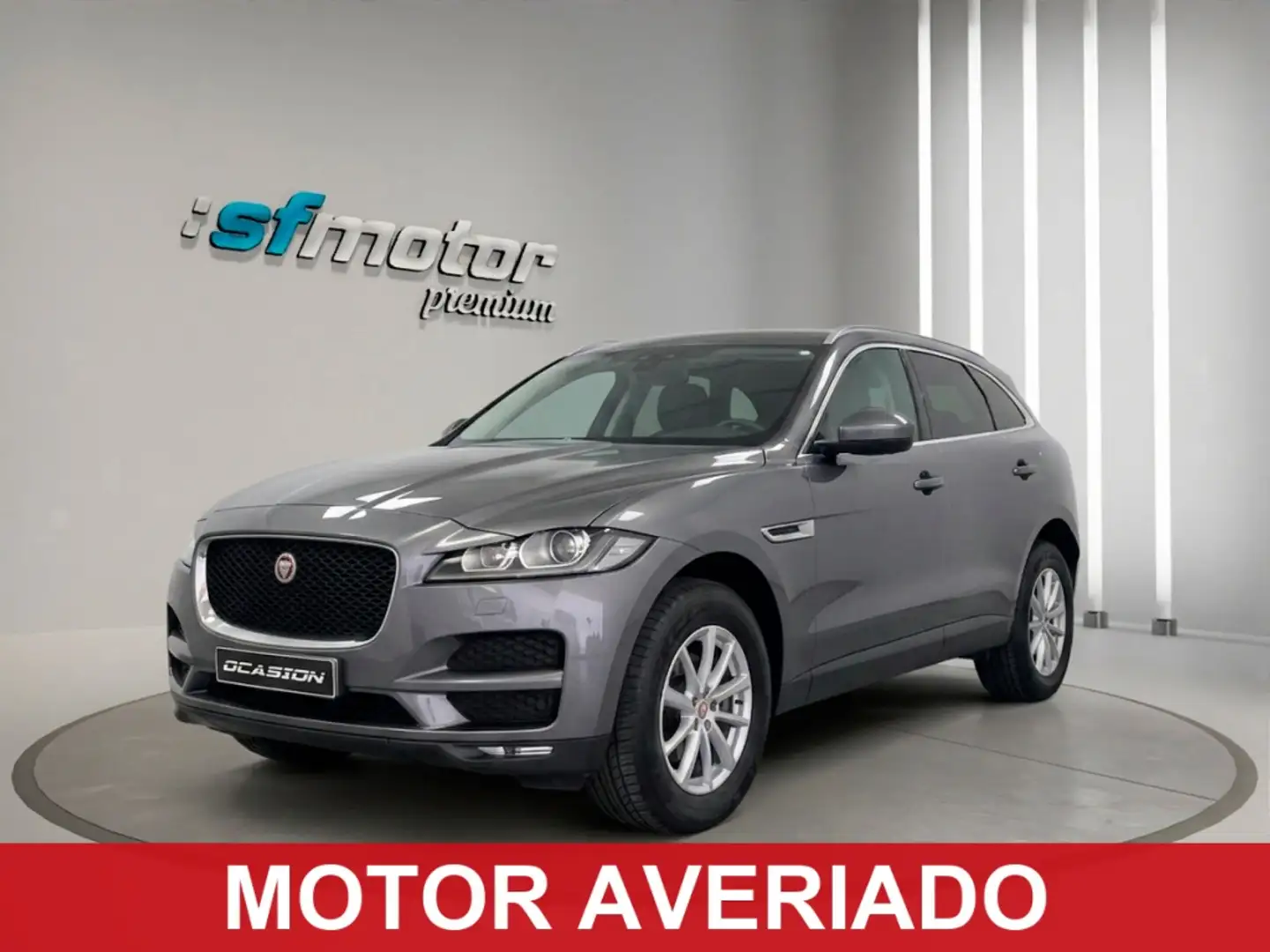 Jaguar F-Pace 2.0i4D Prestige Aut.RWD 180 Gris - 1