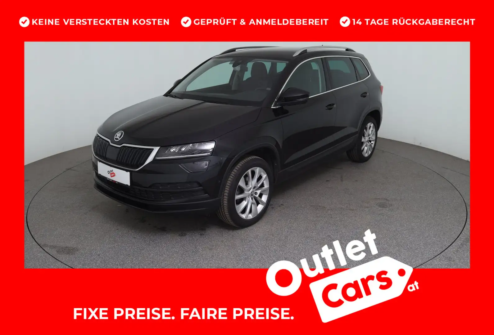 Skoda Karoq Style SC TDI DSG Schwarz - 1