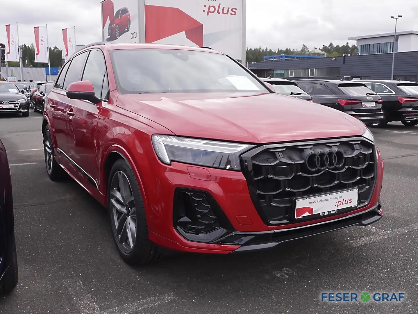 Audi Q7 45 TDI S line Ext/Matrix/HuD/360 Kamera/Luft/Air/A Rot - 2