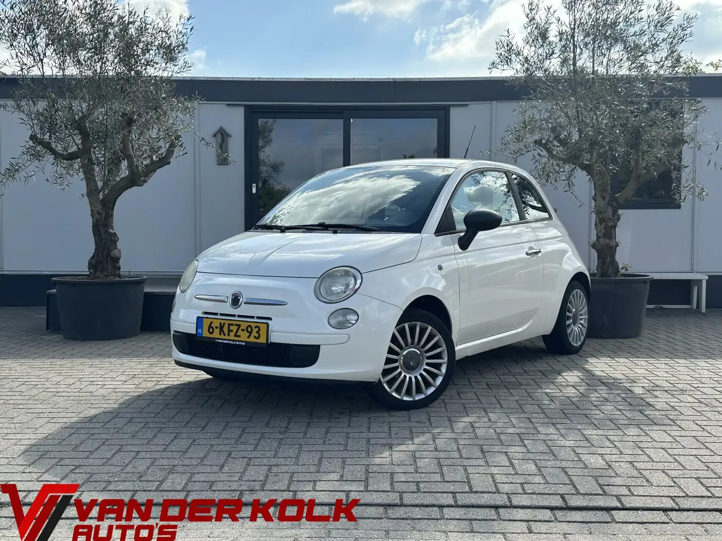 Fiat 500 1.2 Lounge Airco Lichtmetaal Distributie Vervangen Wit - 1