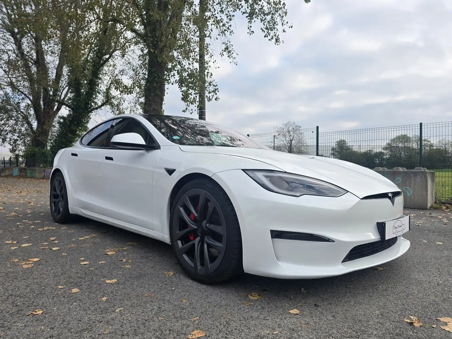 Tesla Model S Plaid 1020 CV EAP TVA apparente Bílá - 2