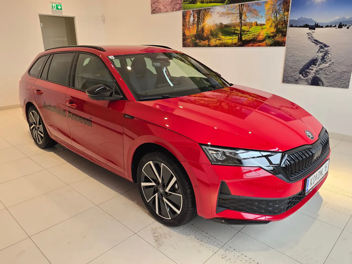 Skoda Octavia 1.5 TSI mHEV 110 kW Sportline Rot - 1