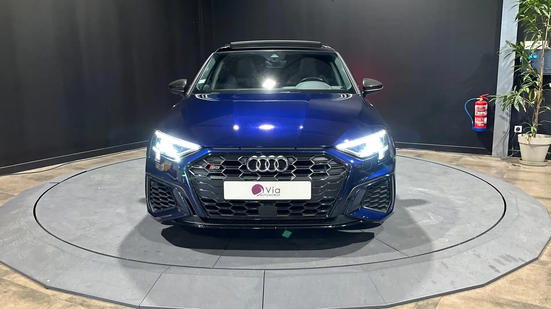 Audi S3 TFSI 310 S tronic 7 Quattro - B\u0026amp;O - TOIT PANO - SIEGES CHAUFFANT - RETROVISEUR CARBONE Blau - 2