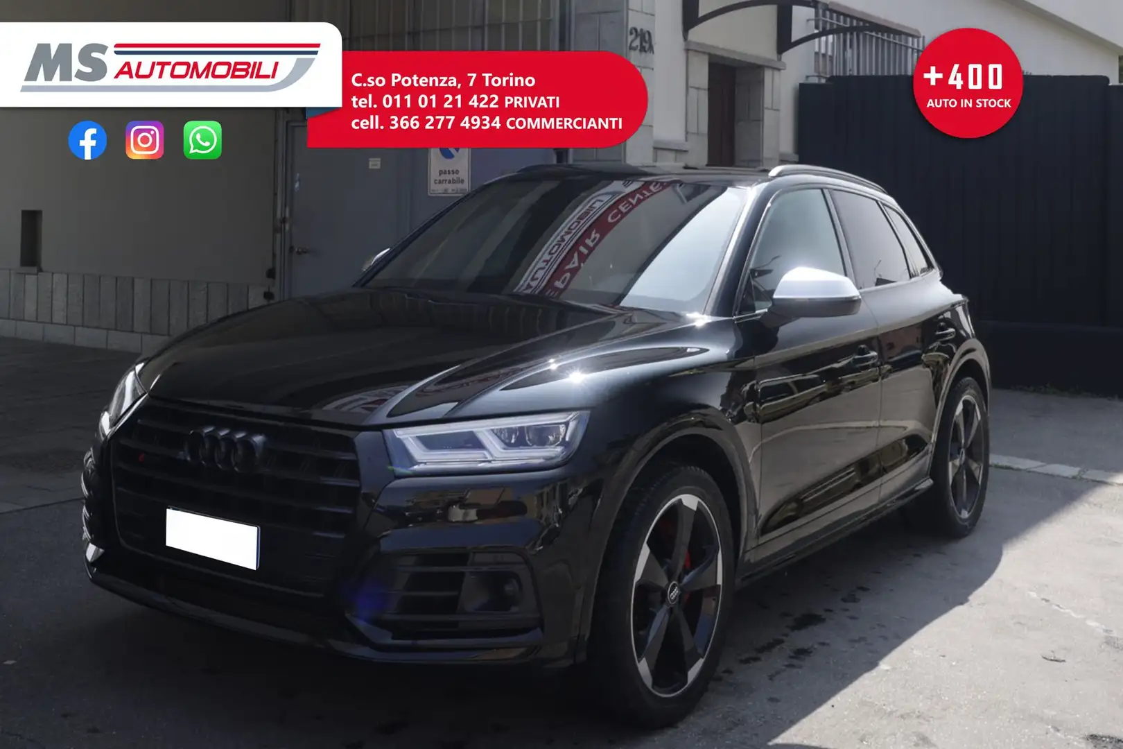 Audi SQ5 SQ5 TDI sport attitude SLINE PROMOZIONE Unicoprop Nero - 1