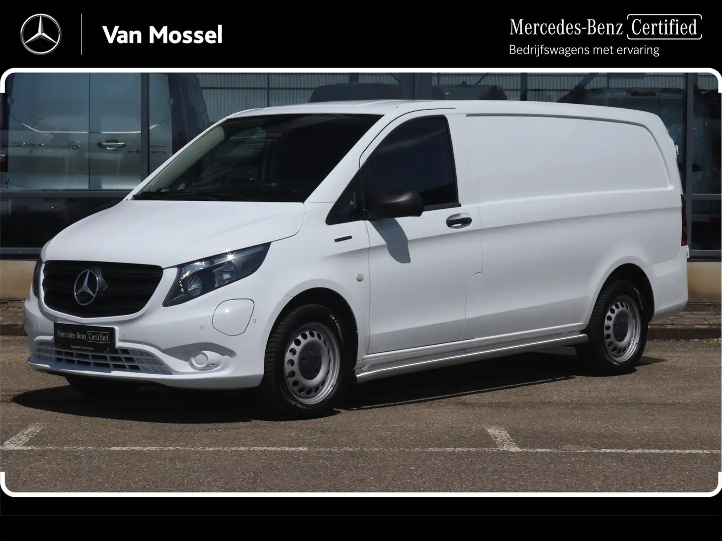 Mercedes-Benz Vito eVito L2 66 kWh | AIRCO/CAMERA/BETIMMERING | Certi Weiß - 1