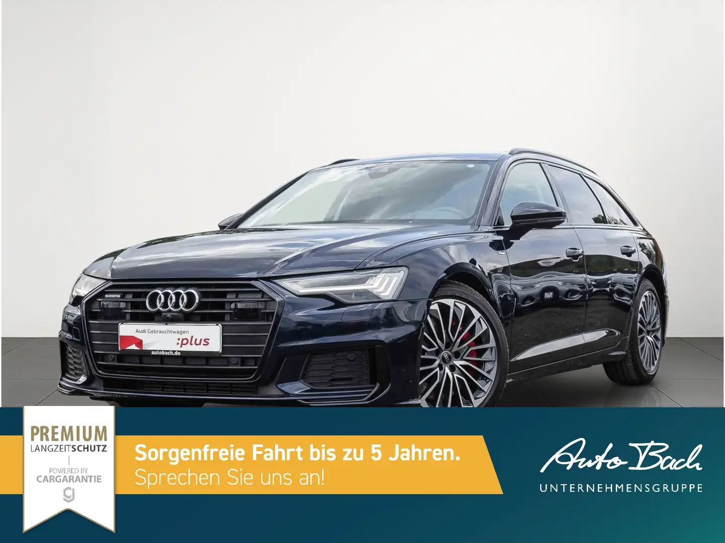 Audi A6 S line 55 TFSI e HUD Pano ACC Navi EPH Blau - 2