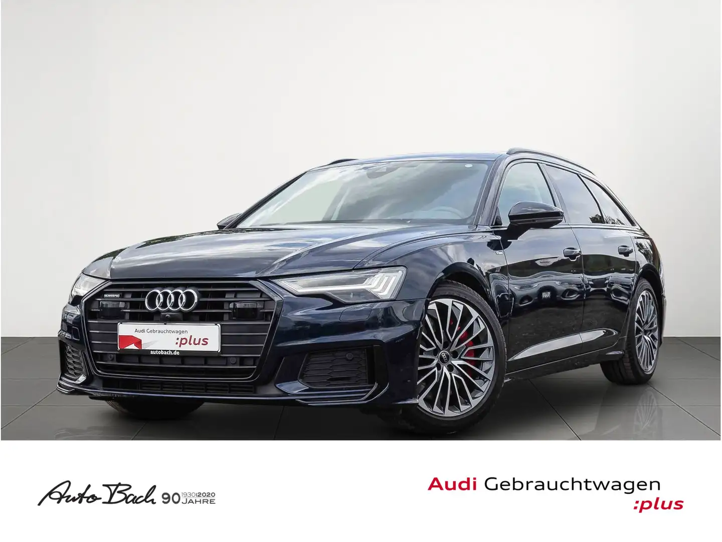 Audi A6 S line 55 TFSI e HUD Pano ACC Navi EPH Blau - 1
