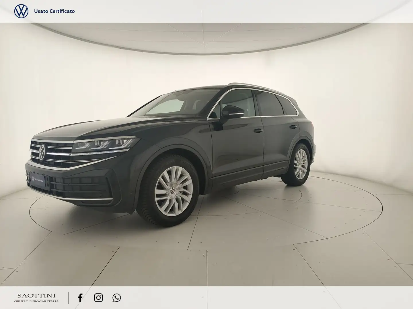 Volkswagen Touareg 3.0 TDI Elegance 231 CV Auto GANCIO - SOSPENSIONI Nero - 1