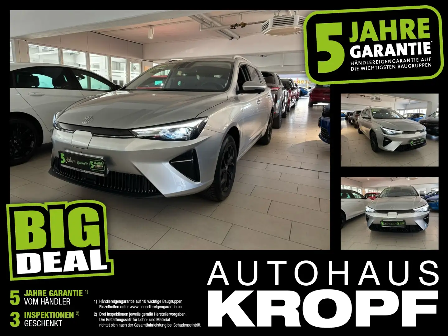 MG MG5 Maximal Luxury LED+Navi+SHZ+Winterp.+360 Argent - 1