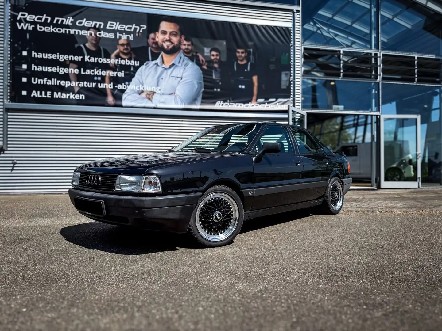 Audi 80 B3 Limo H-Kennzeichen 1.8 s Schwarz - 2