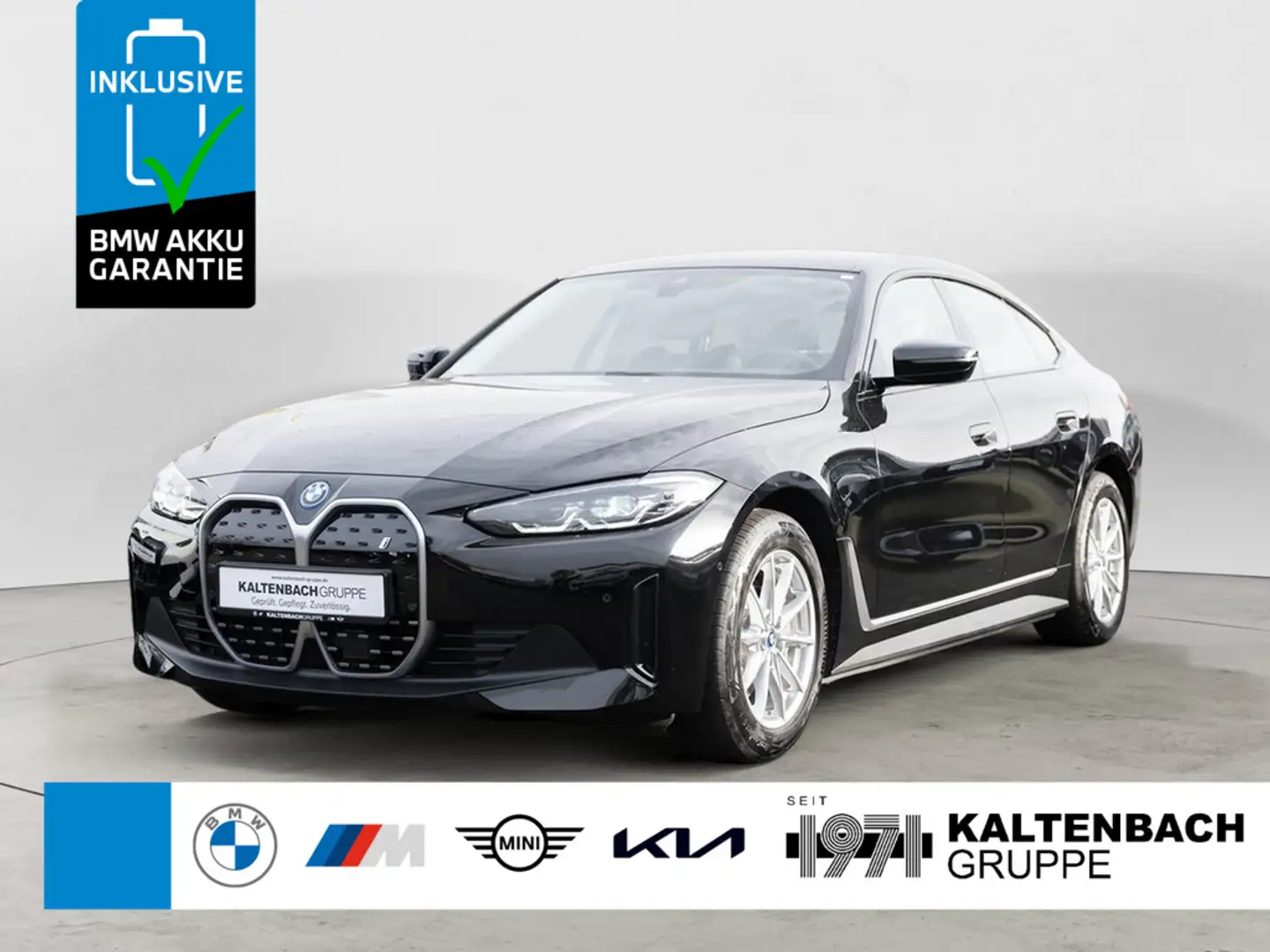 BMW i4 eDrive 35 Gran Coupe LED NAVI KAMERA SHZ Schwarz - 1