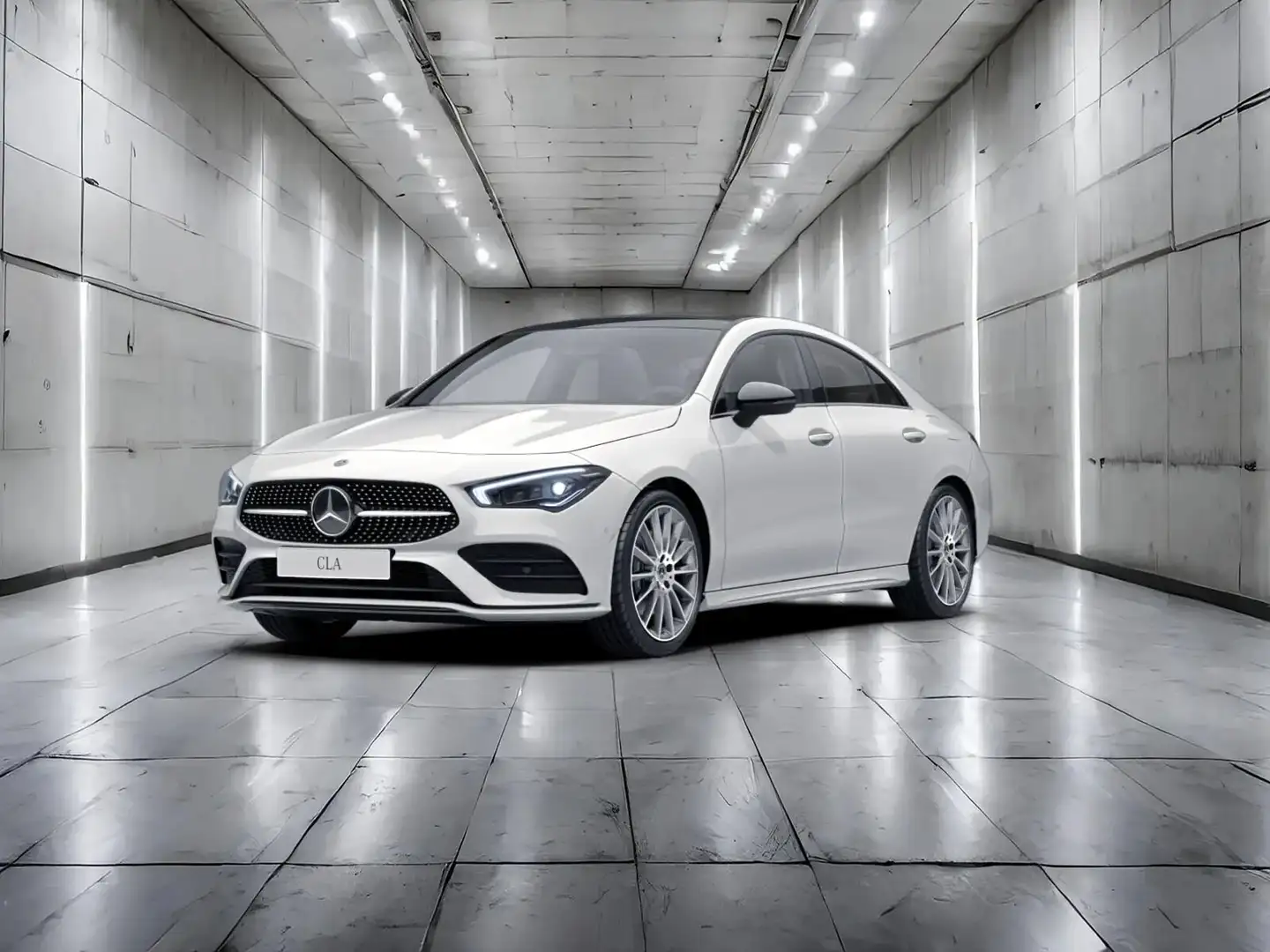 Mercedes-Benz CLA 250 AMG+PANO-DACH+DISTR+KAMERA+KEYLESS+AMBI Weiß - 1