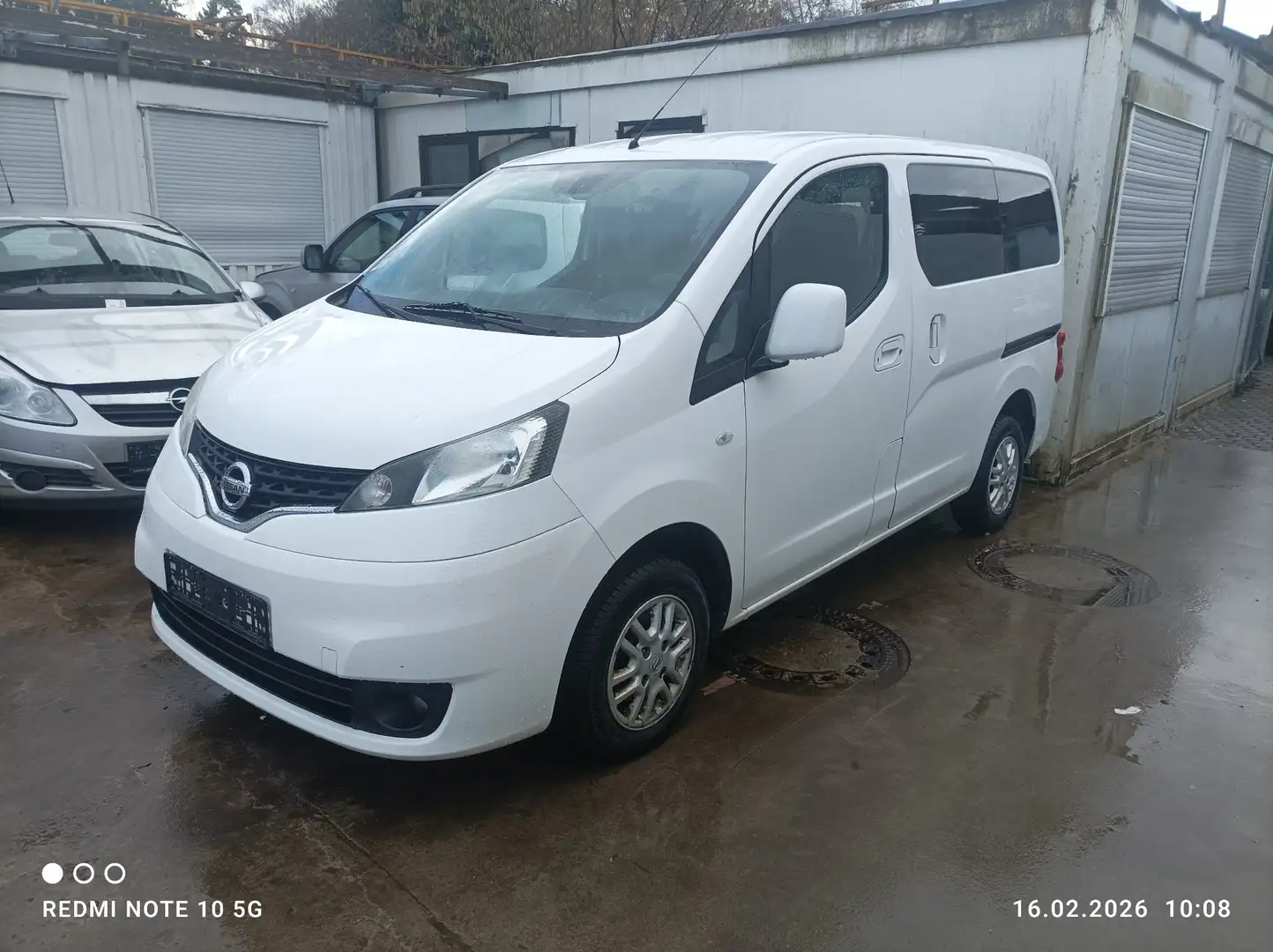 Nissan Evalia NV200 1.5 Premium, Motorproblem. Weiß - 1