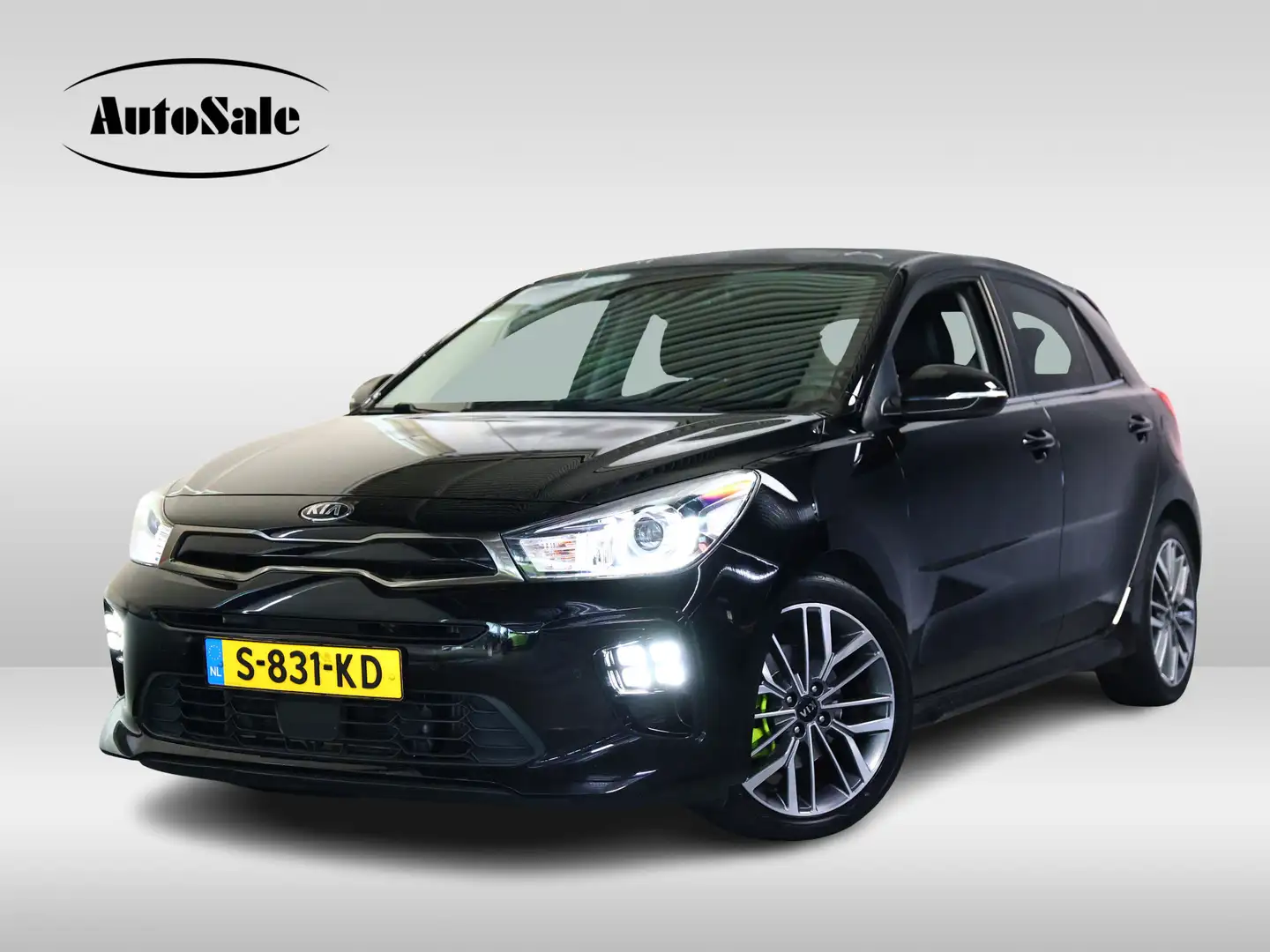 Kia Rio 1.0 T-GDi MHEV GT-Line AVM PANO CARPLAY STUURVW CR crna - 1