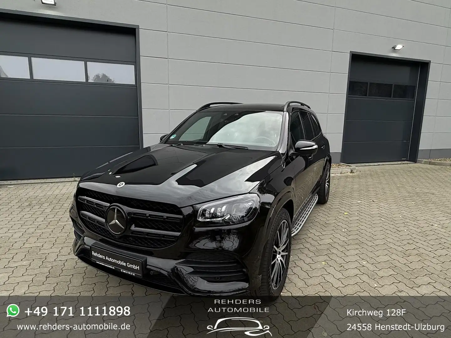 Mercedes-Benz GLS 400 d 4Matic Pano Massage Bur Standheizung SHZ Schwarz - 1