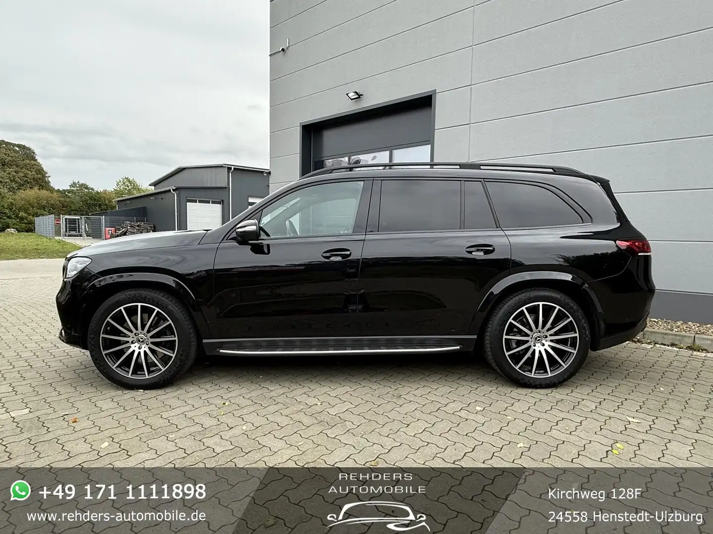 Mercedes-Benz GLS 400 d 4Matic Pano Massage Bur Standheizung SHZ Schwarz - 2