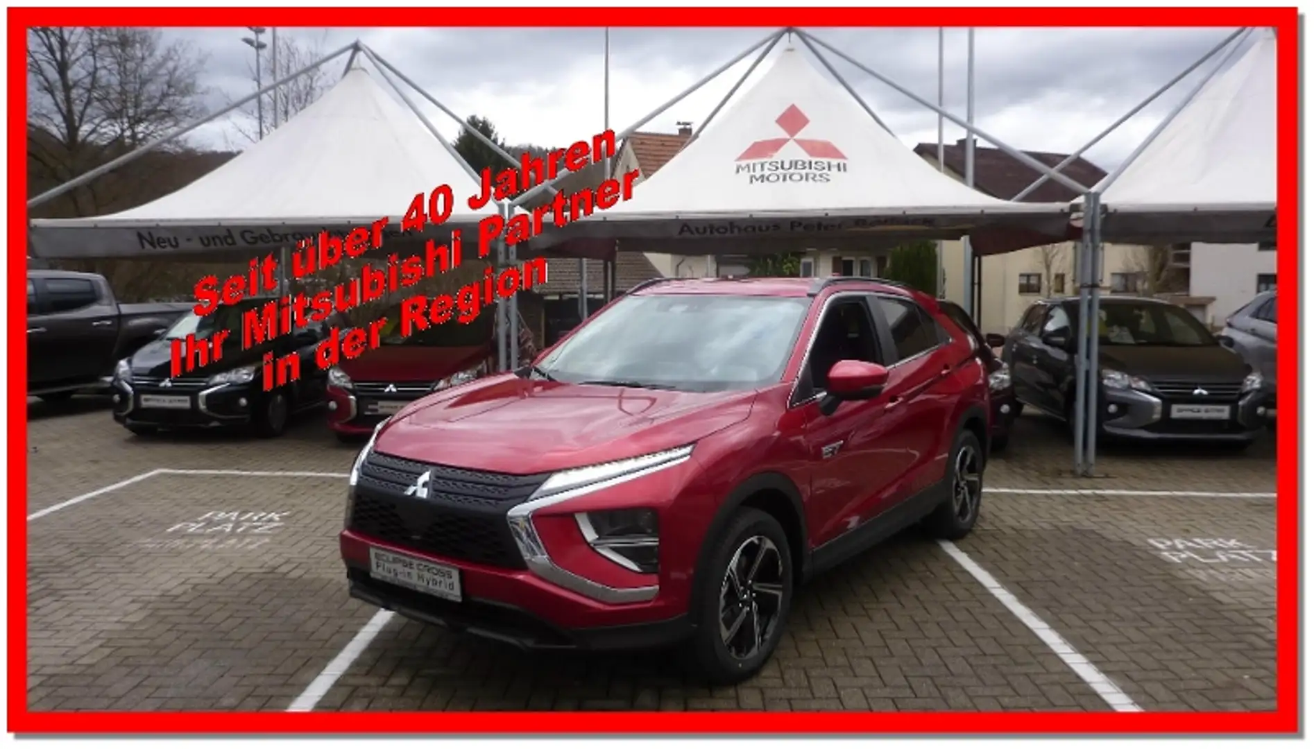 Mitsubishi Eclipse Cross 2,4 Plug-in Hybrid Select Rouge - 1