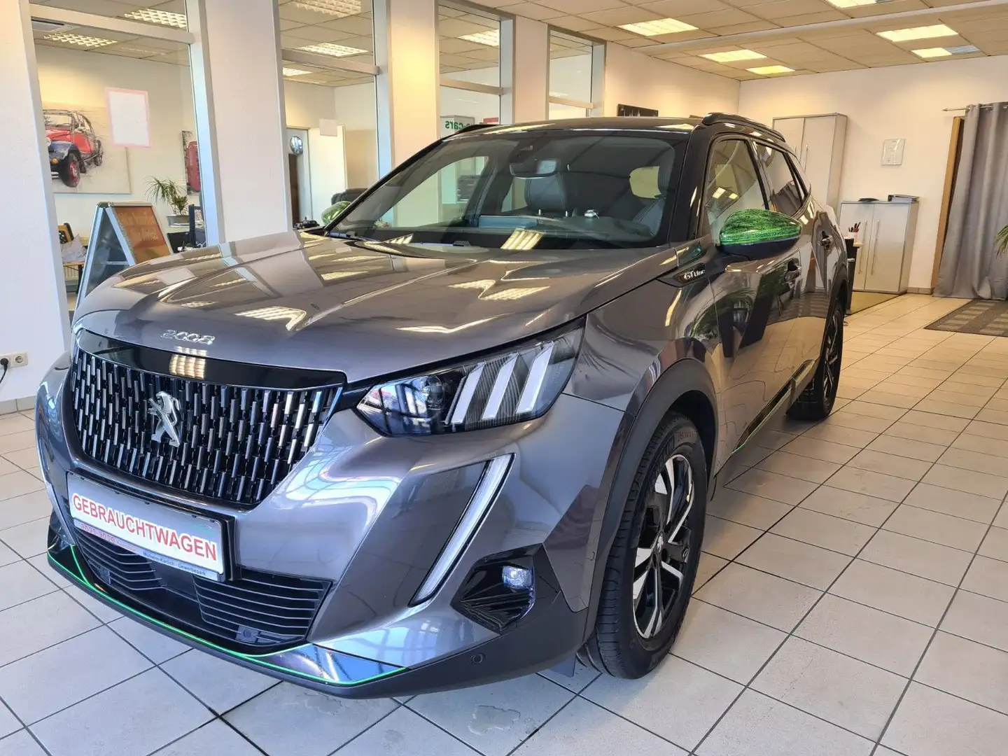 Peugeot 2008 Allure  1.HAND/SCHECKHEFT/NAVI/LED/ Grau - 1