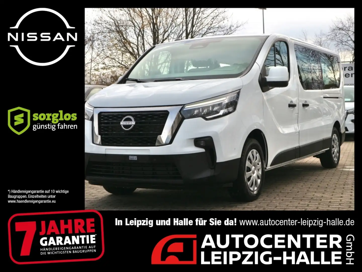 Nissan Primastar Kombi L2H1 3,0t dCi150 MT TEKNA SpurH Weiß - 1