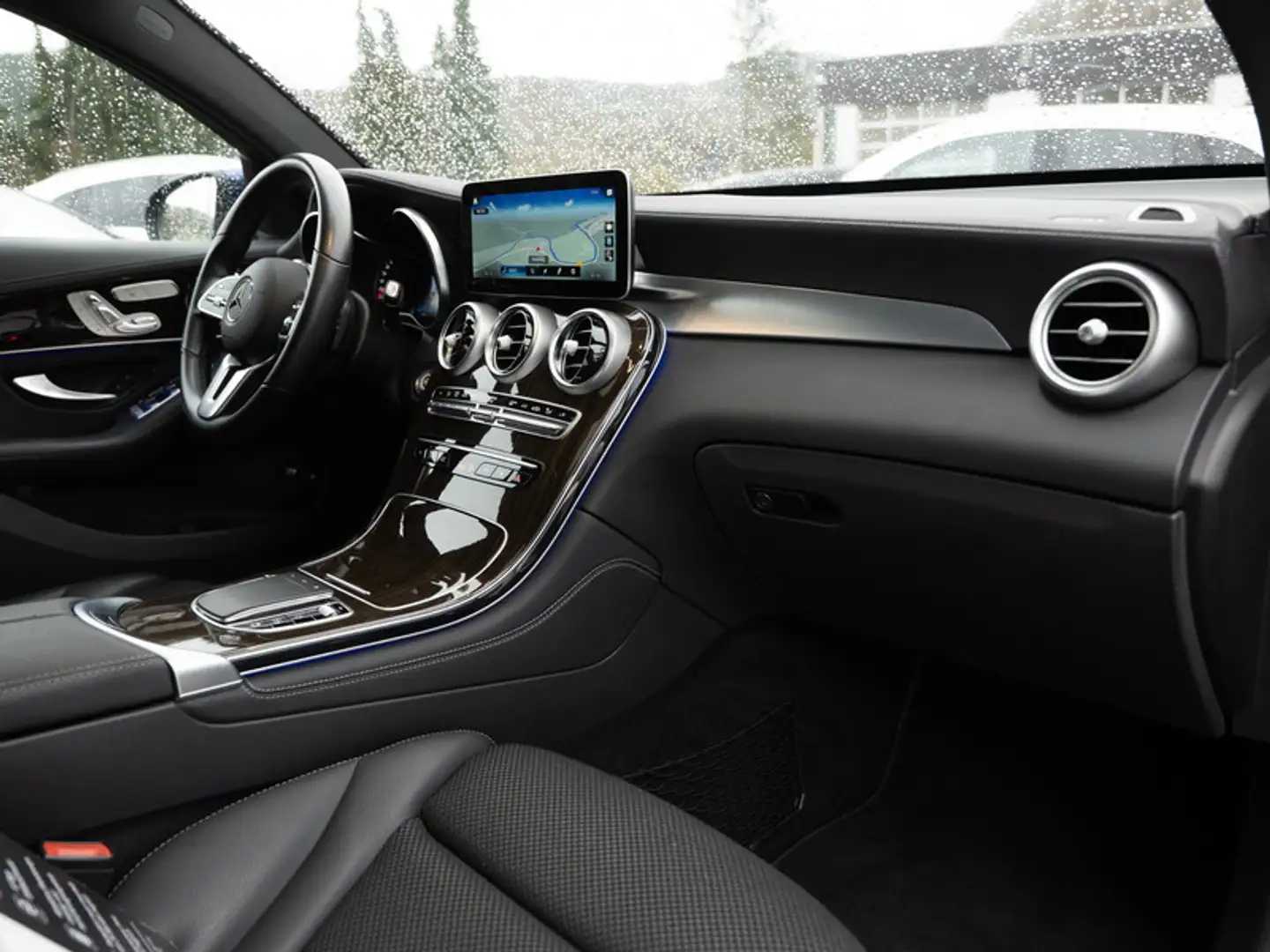 Mercedes-Benz GLC 300 4M Coupé AMG-Sport/SHD/Burm/AHK/Totw/SHZ Blau - 2
