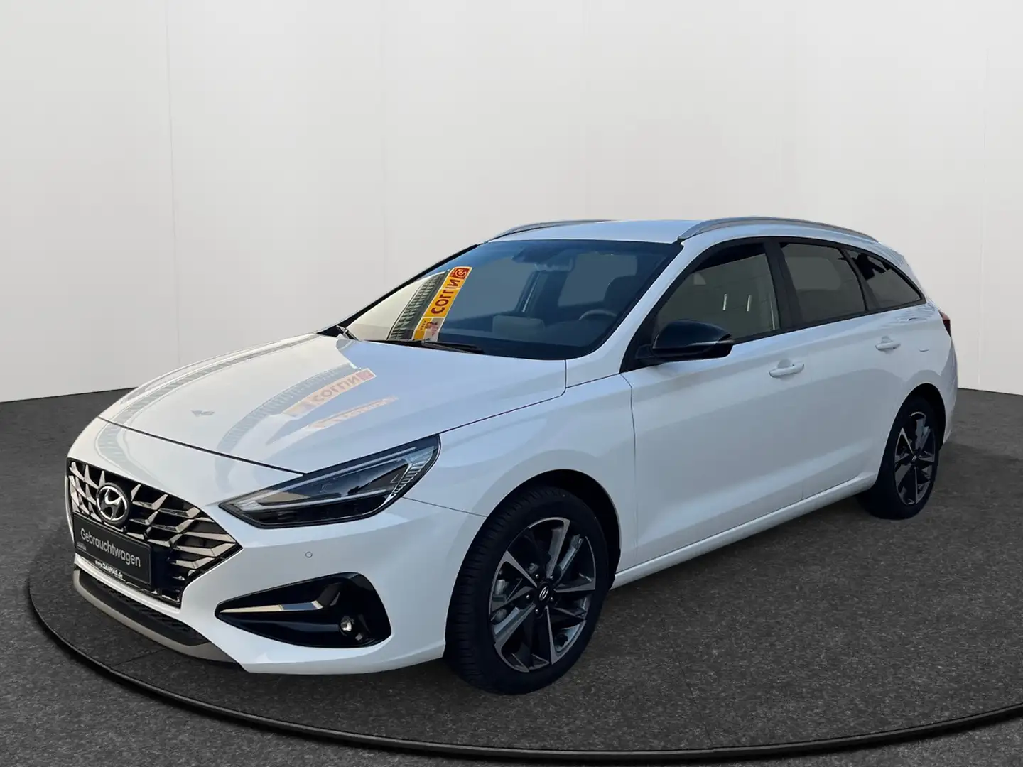 Hyundai i30 i30 Kombi 1.0 Turbo Connect & Go Navi  LED TOP Blanco - 1