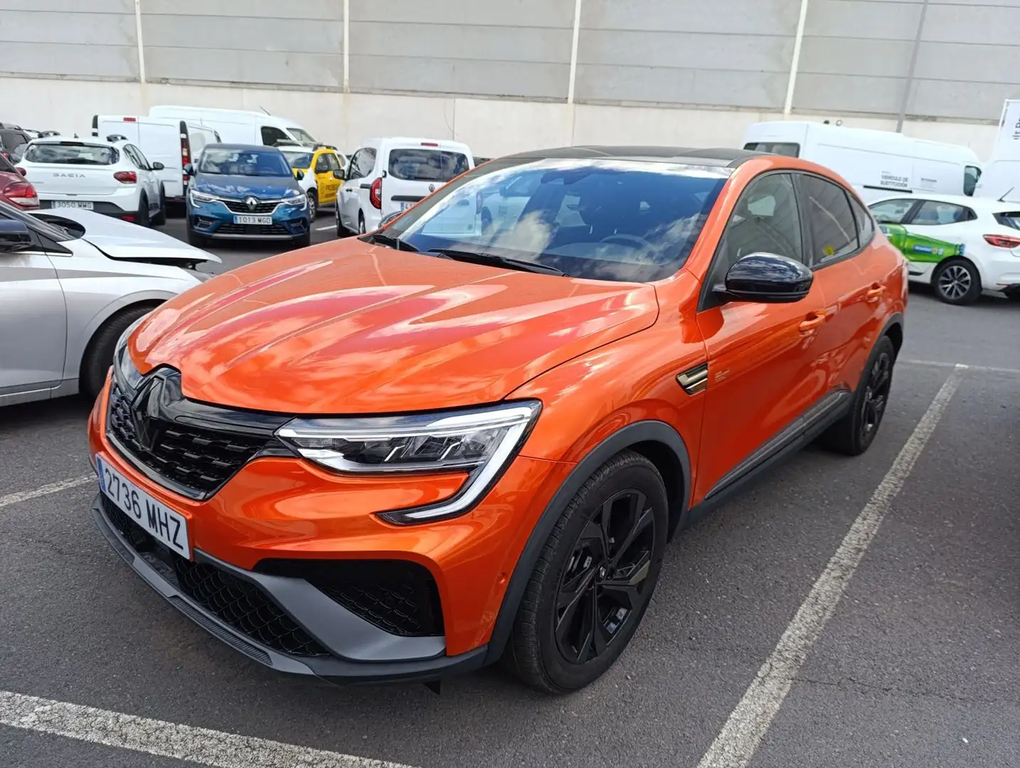 Renault Arkana 1.6 E-Tech Esprit Alpine 105kW Naranja - 1