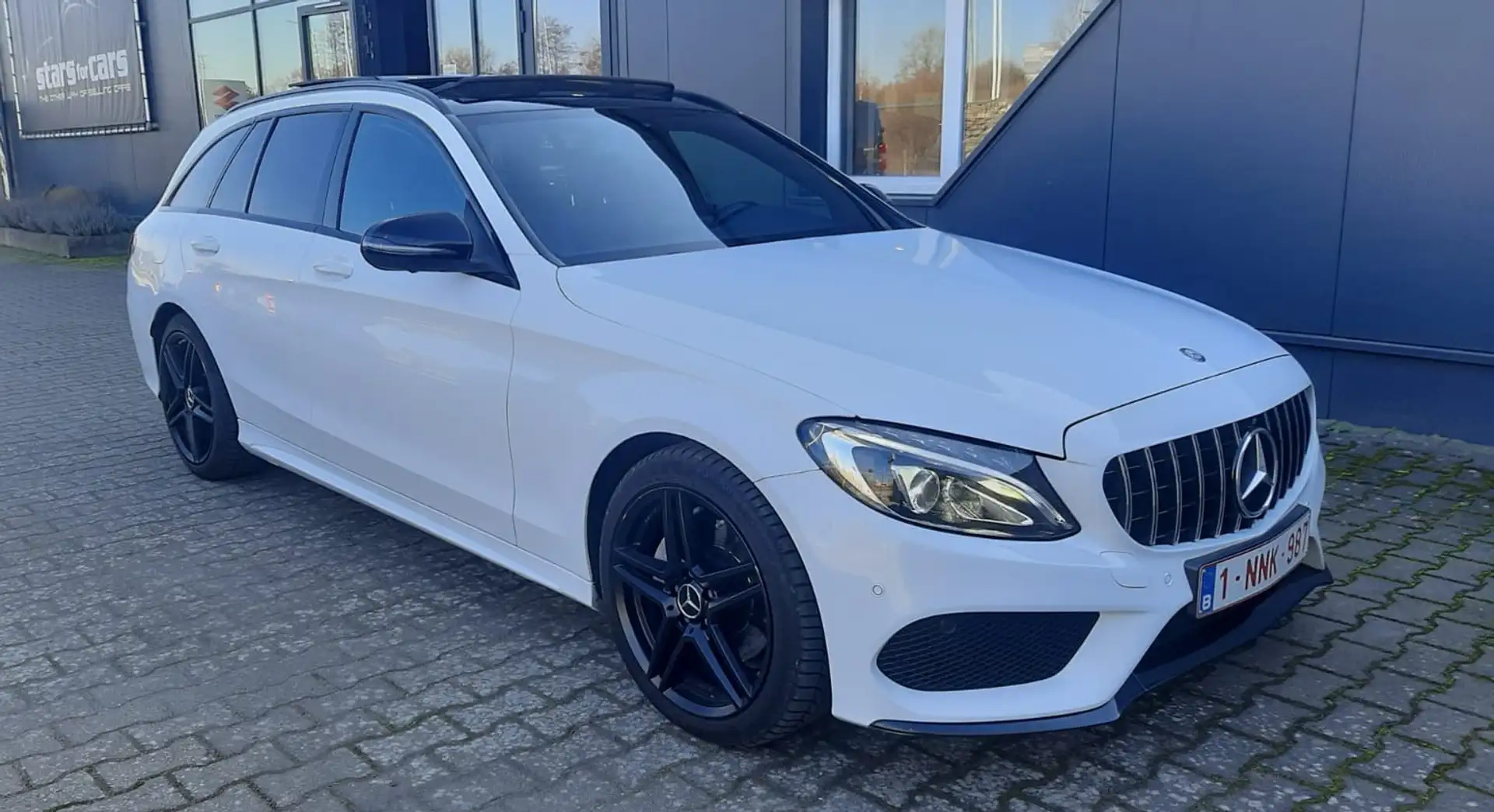 Mercedes-Benz C 200 d T 9G-Tronic AMG Line - 1e eigenaar - Nieuwstaat! Weiß - 1