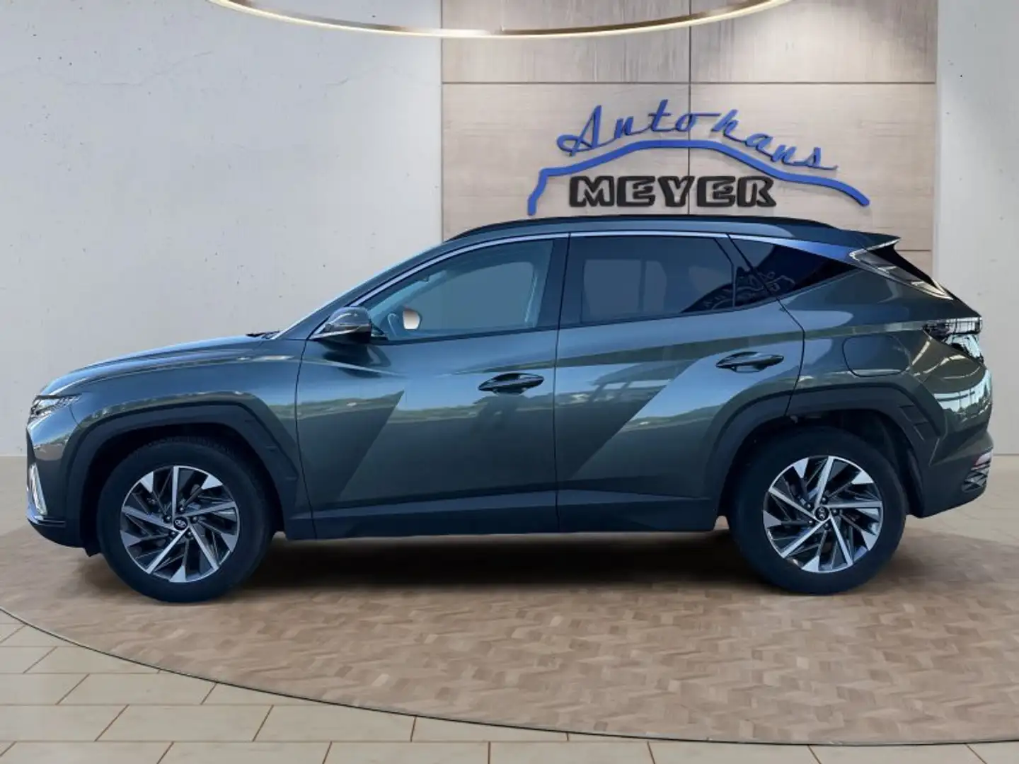 Hyundai TUCSON 1.6 T-GDI 18*Alu/AHK/LED/Kamera/Winterp. Grigio - 2