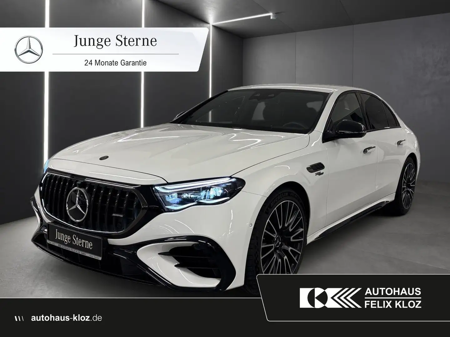 Mercedes-Benz E 53 AMG E 53 HYBRID 4M+ AMG*Distronic*Carbon*Night*360°* Weiß - 1
