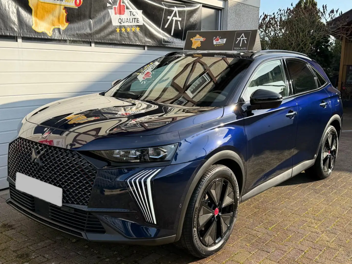 DS Automobiles DS 7 Crossback DS7 Performance Line+ E-Tense 300 4x4 Pano,Focal Blau - 1
