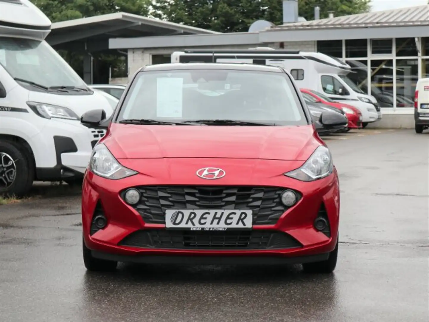 Hyundai i10 i10 1.2 Trend Klima/Sitzhzg./BC/eFH. MF-Lenkrad Rouge - 2