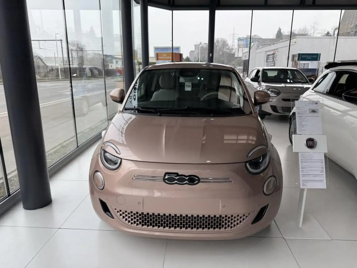 Fiat 500e PRIMA Beżowy - 2