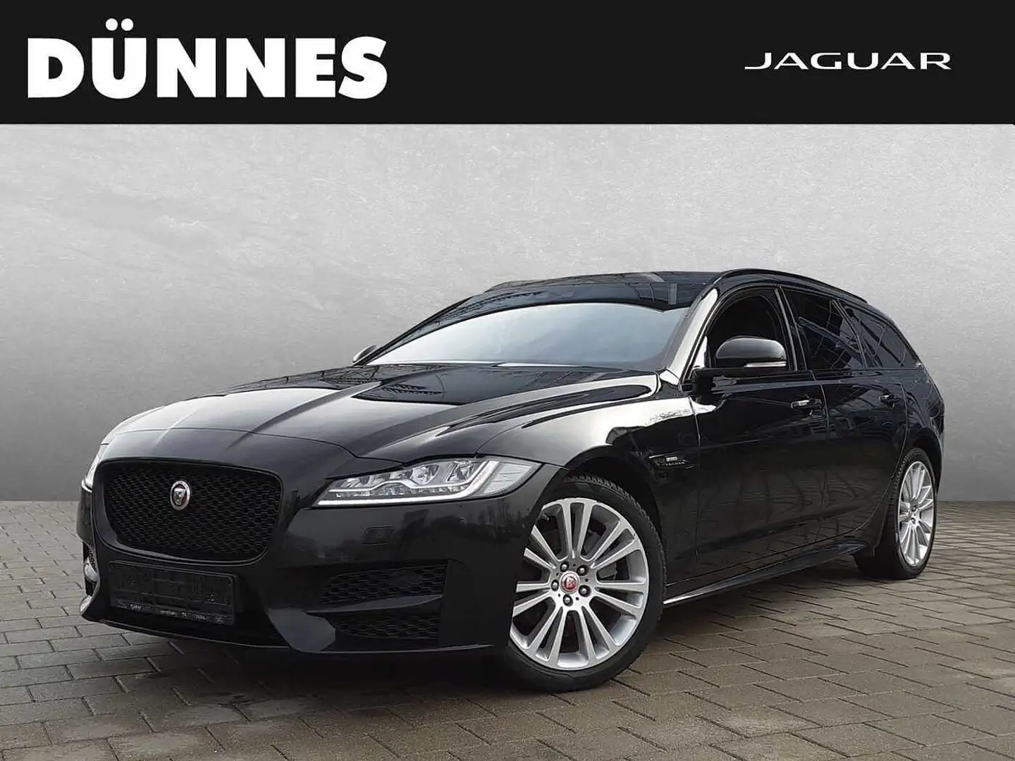 Jaguar XF 25d AWD Sportbrake  Aut. R-Sport Schwarz - 1