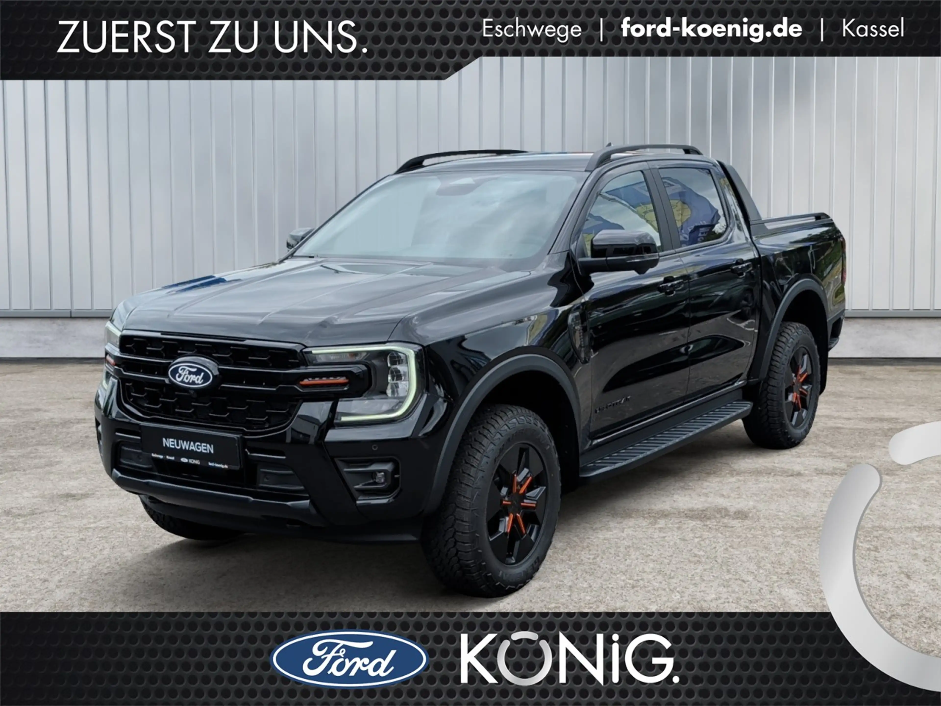 Ford Ranger DK Wildtrak Plug-In-Hybrid AHK+360Kamera Klima
