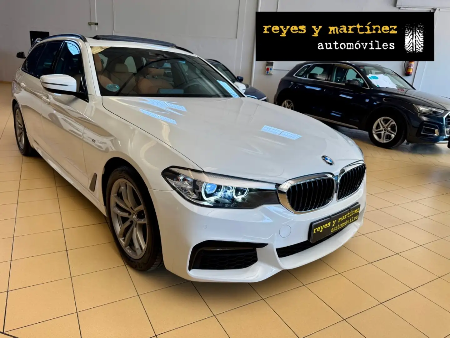 BMW 520 520dA Touring M Sport Blanco - 2