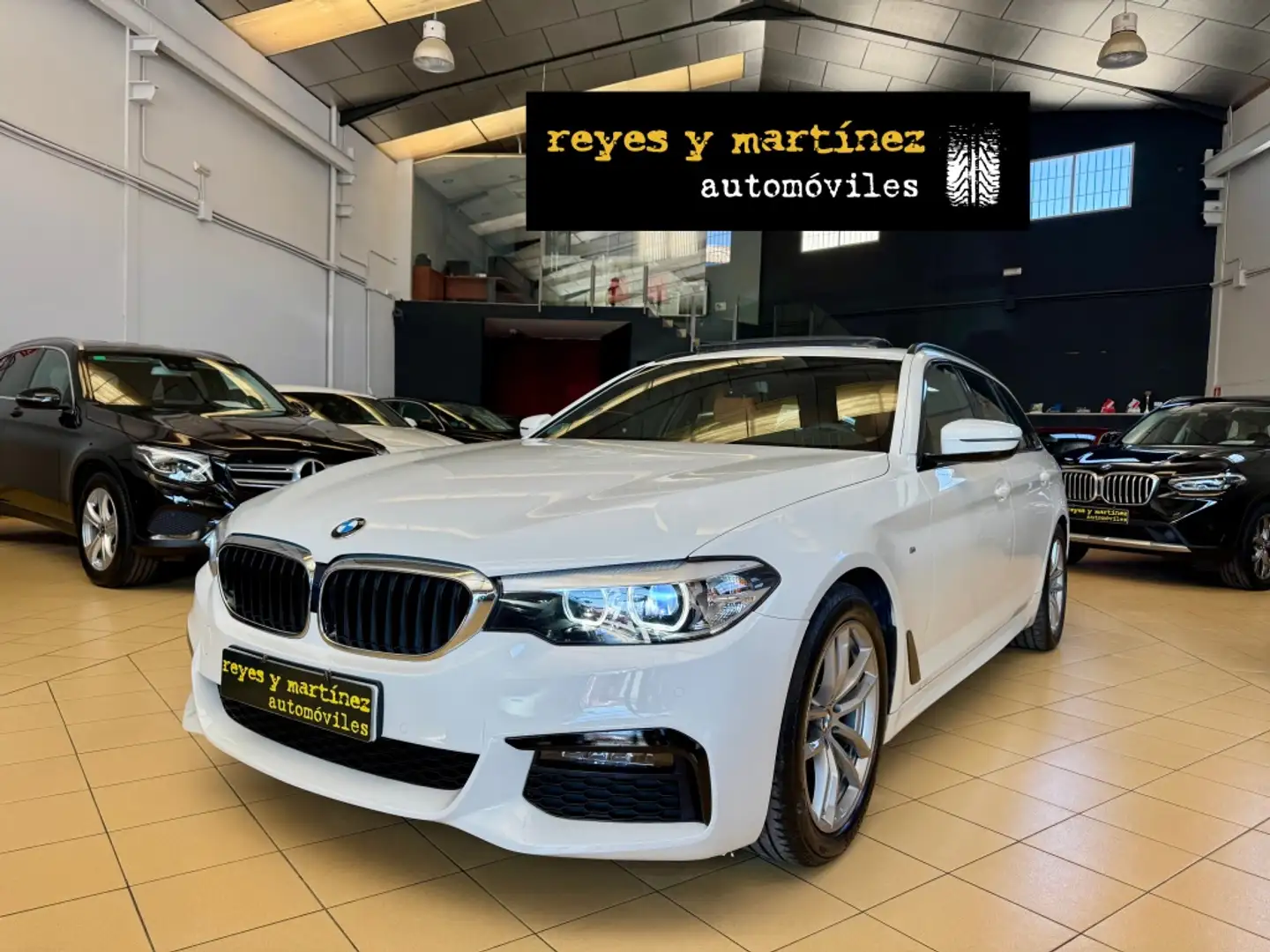 BMW 520 520dA Touring M Sport Blanco - 1