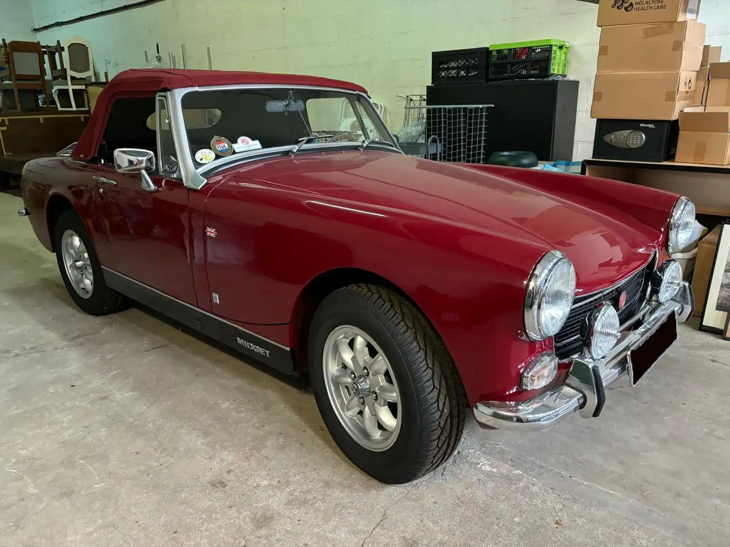 MG MGB Midget Rood - 1
