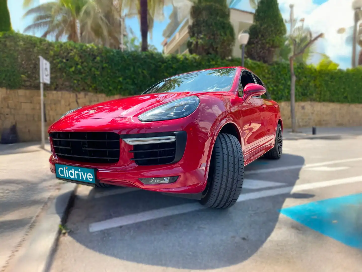 Porsche Cayenne Turbo Aut. Rojo - 2